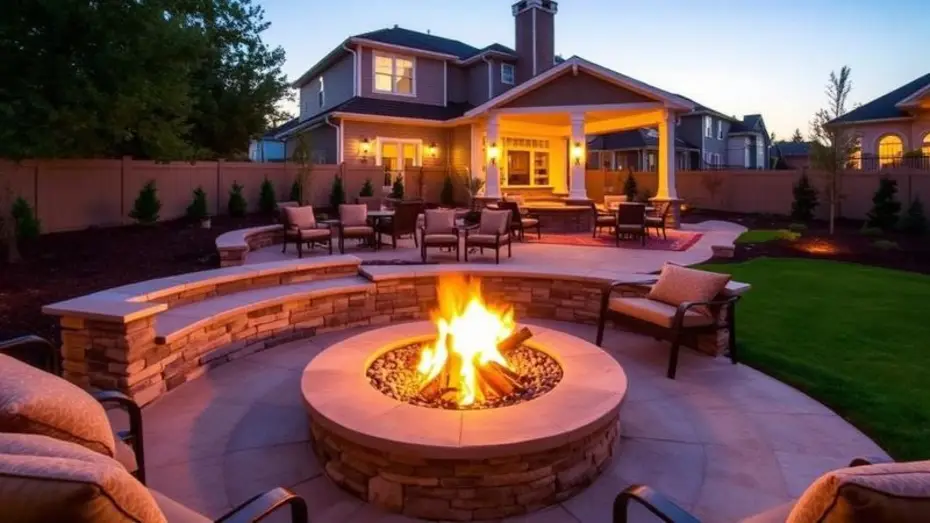 Outdoor Fire Pit Ideas for Modern Backyards